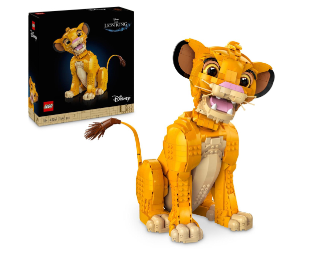 LEGO Disney 43247 Król Lew - młody Simba - 1248600 - zdjęcie 2
